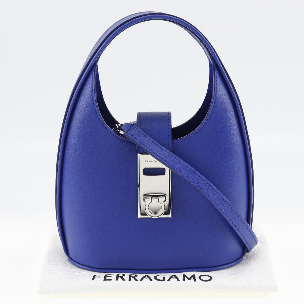 Salvatore Ferragamo Mini Hobo Bag Blue