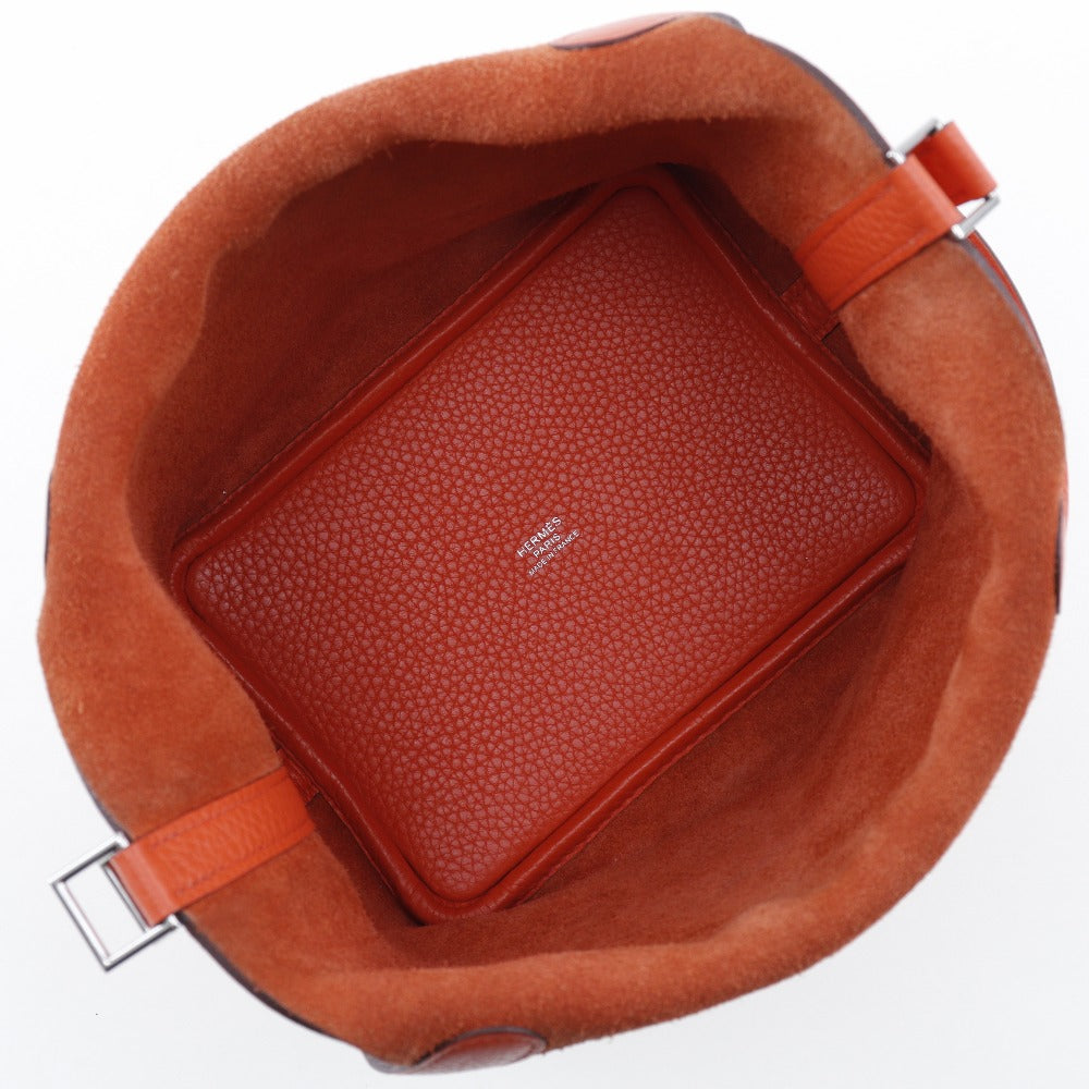 Hermes Picotin Lock PM Handbag Orange