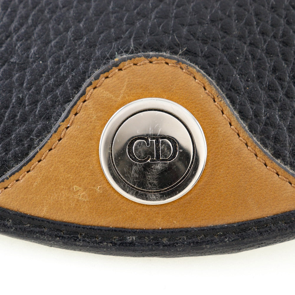 Dior CD Logo Vintage Shoulder Bag Black