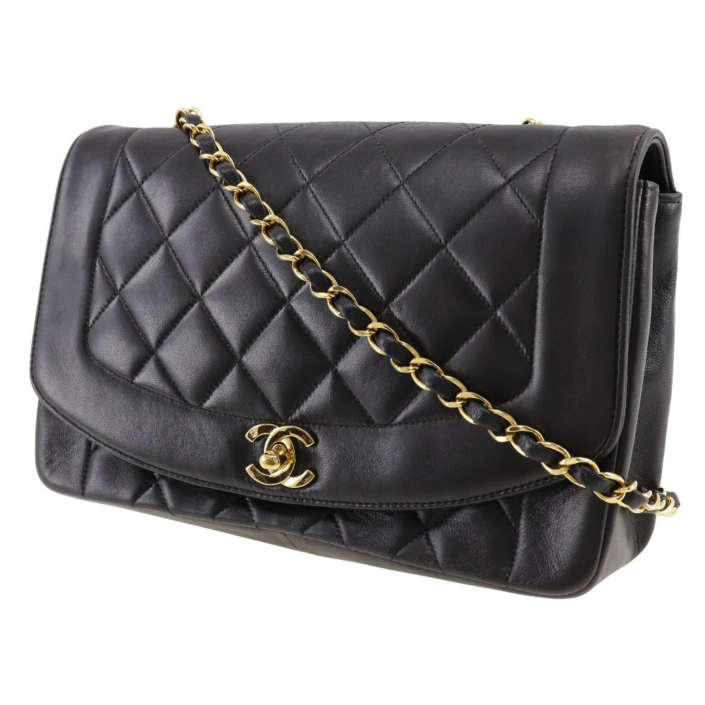 Chanel Lambskin Chain Shoulder Bag A01165