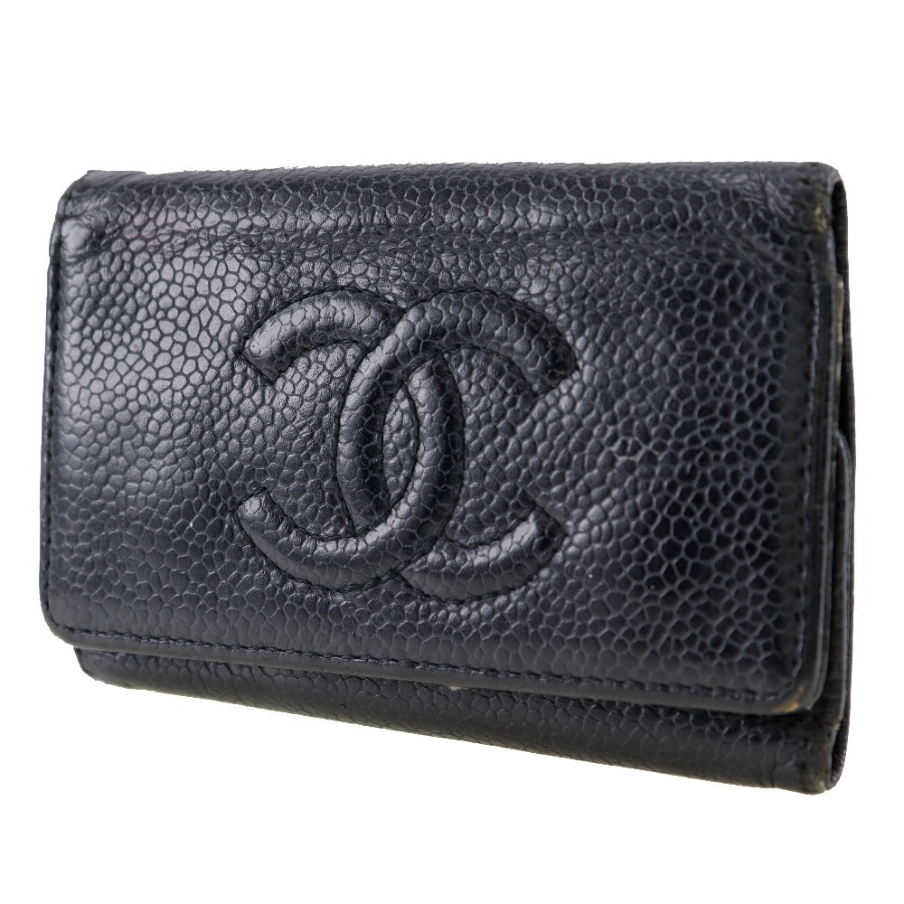 Chanel Caviar Skin Key Case