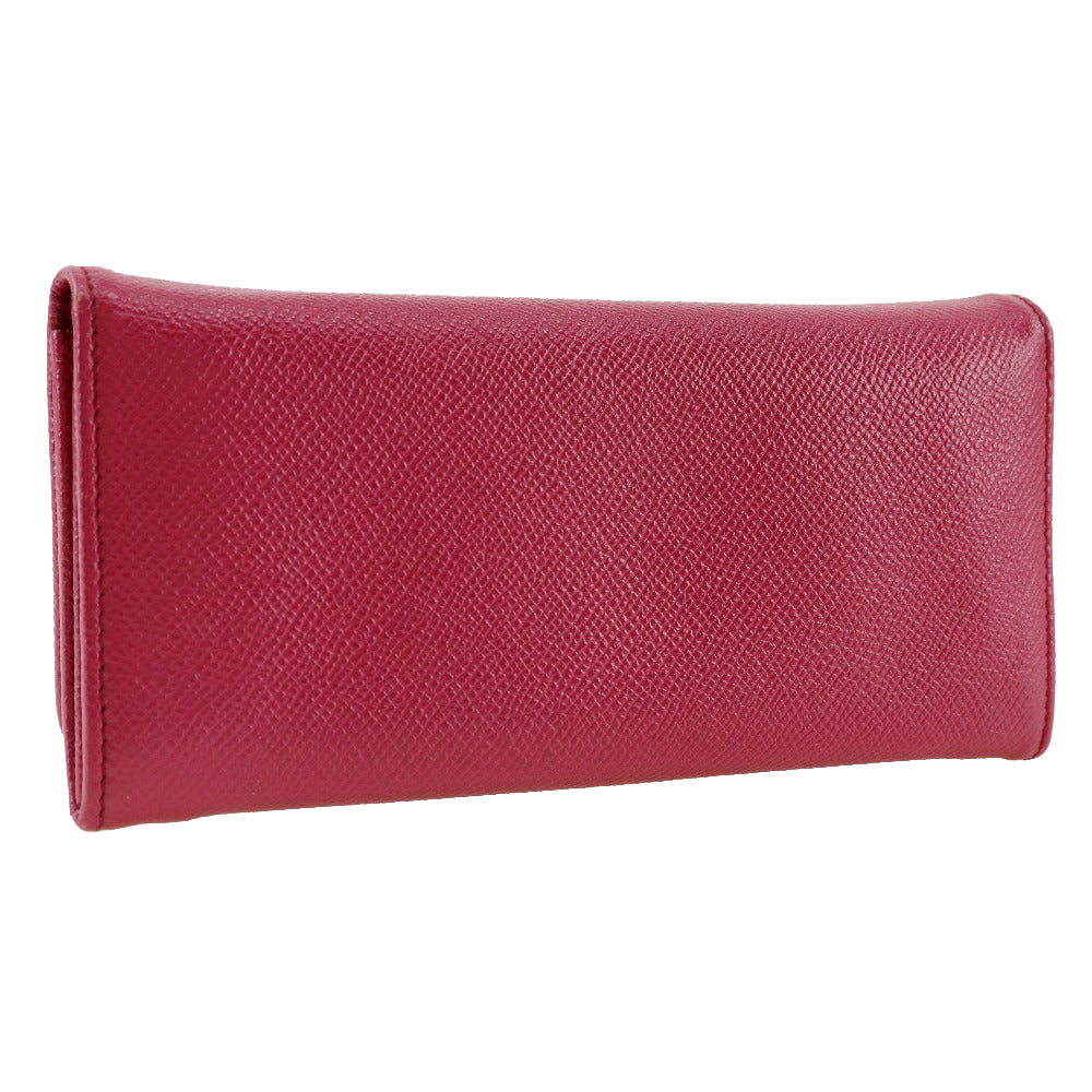 Bvlgari Bvlgari Long Wallet Pink Leather