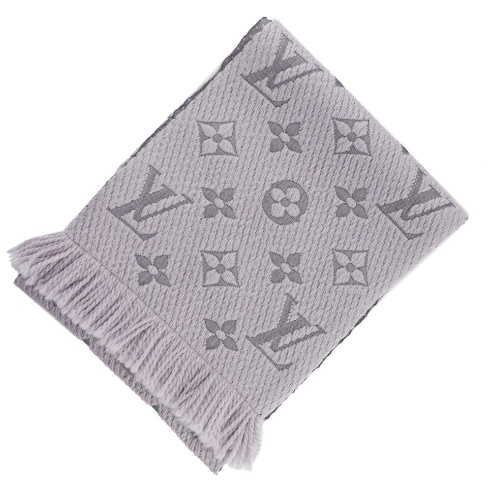 Louis Vuitton Wool Silk Scarf Logomania GM0168