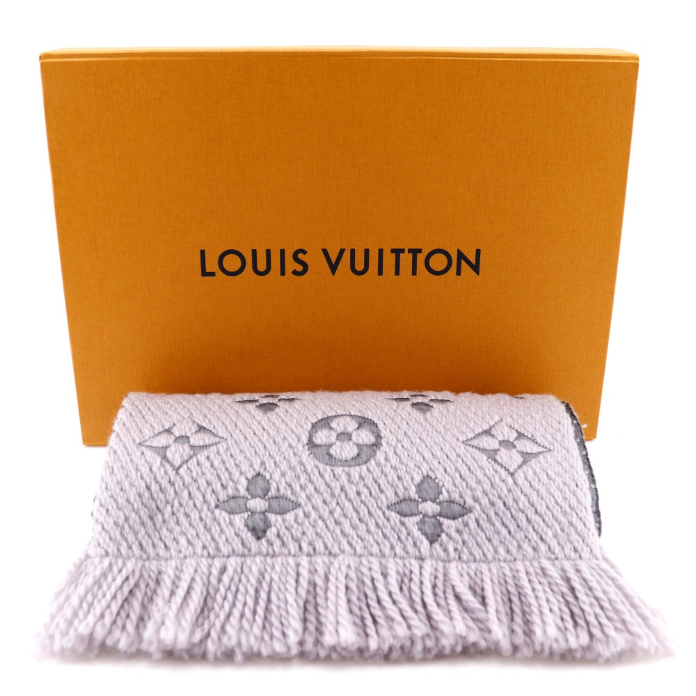 Louis Vuitton Wool Silk Scarf Logomania GM0168