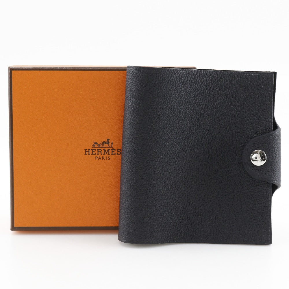 Hermes Ulysse Mini Notebook Cover Togo Black