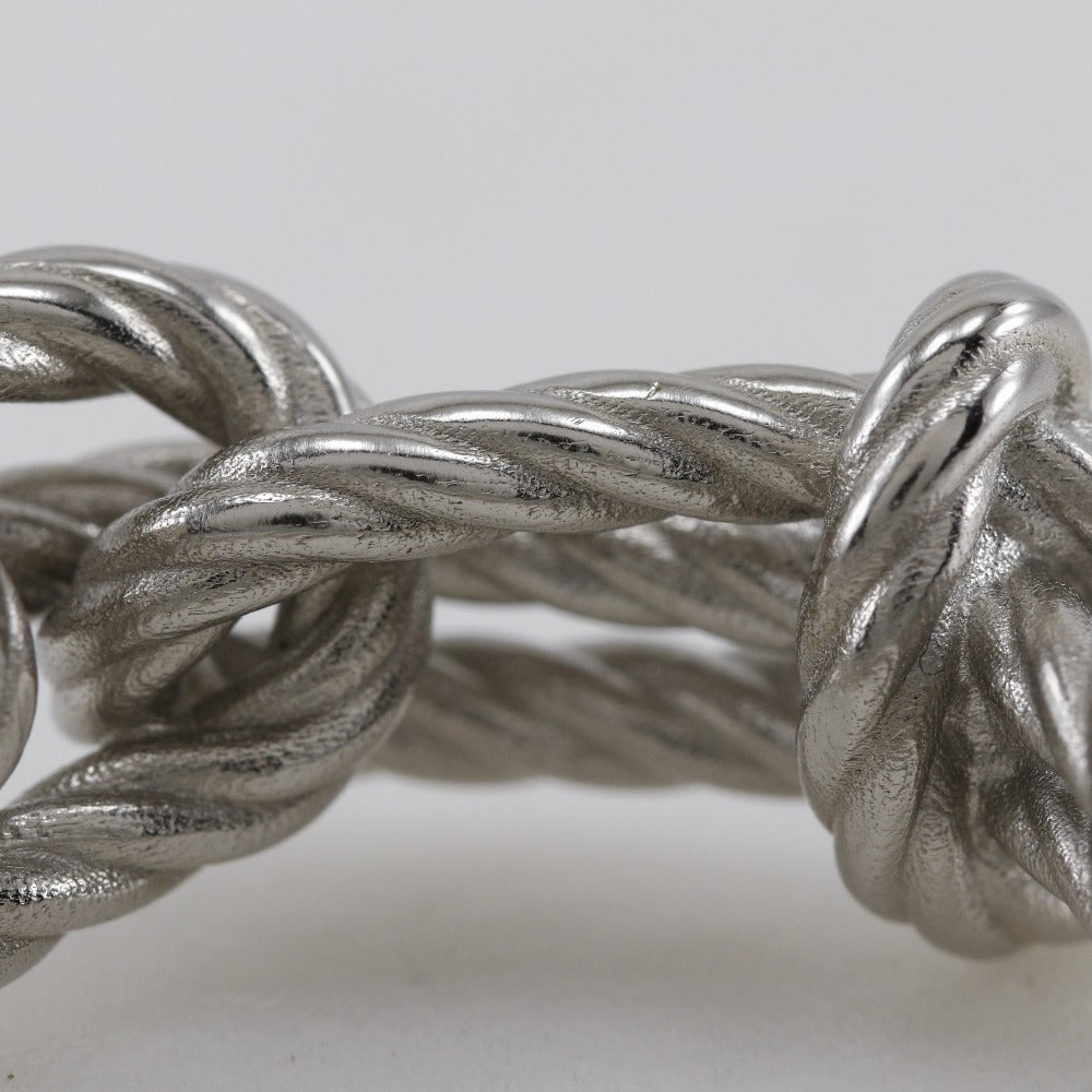 Hermes Cordage Silver Ring 21