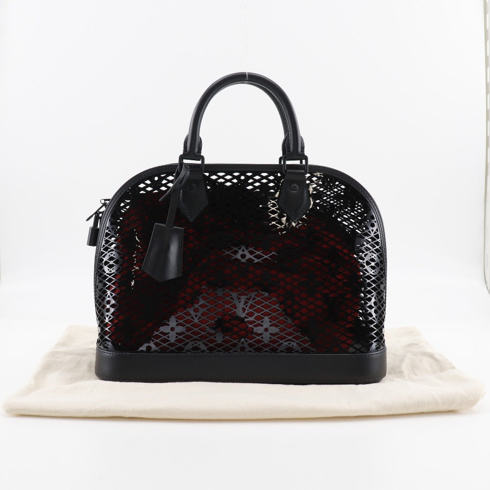 Louis Vuitton Alma PM Handbag M20355 Black/Red