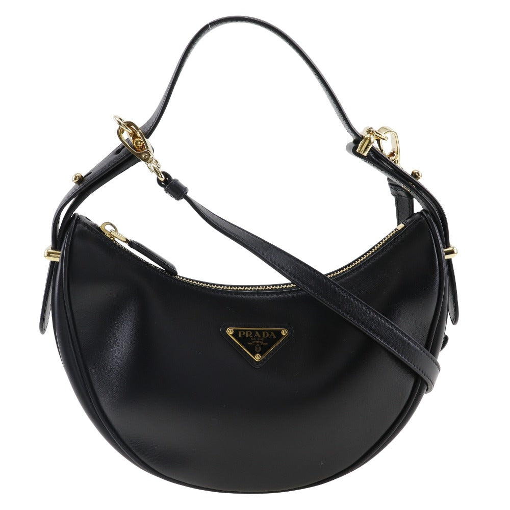 Prada Arque 2WAY Shoulder Bag 1BC194 Black