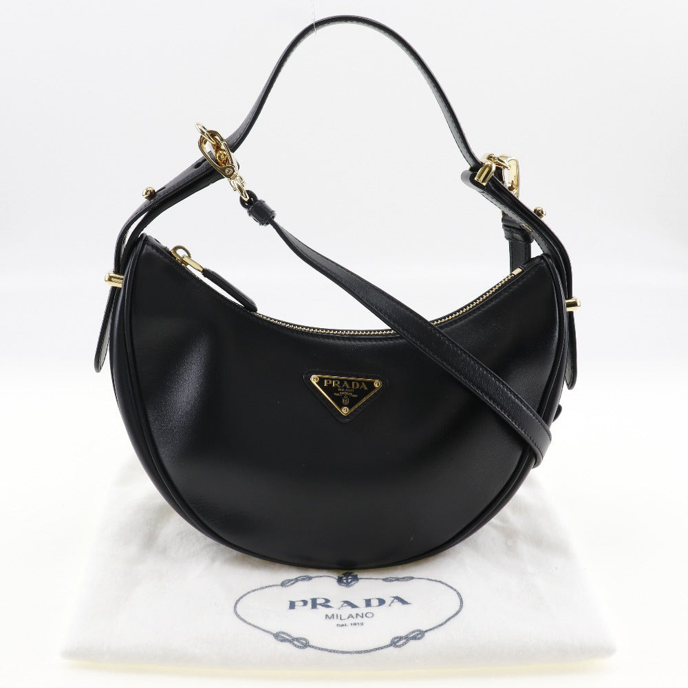 Prada Arque 2WAY Shoulder Bag 1BC194 Black