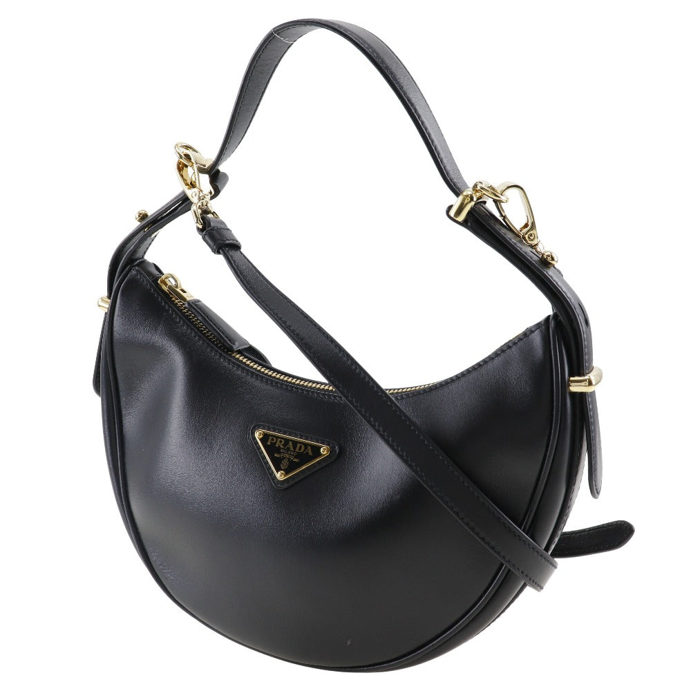 Prada Arque 2WAY Shoulder Bag 1BC194 Black