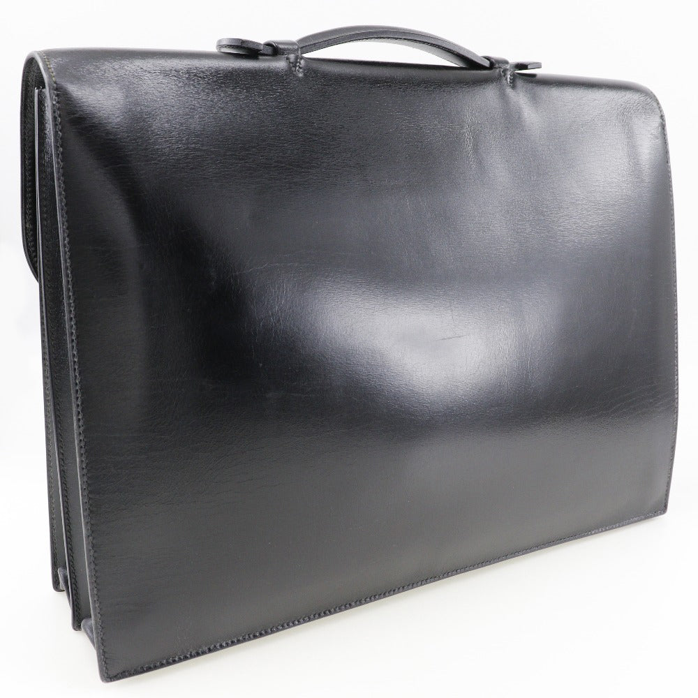 Hermes Sac a Depeche 41 Briefcase Black/Gold