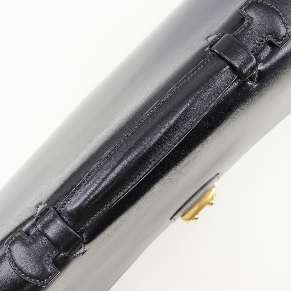 Hermes Sac a Depeche 41 Briefcase Black/Gold