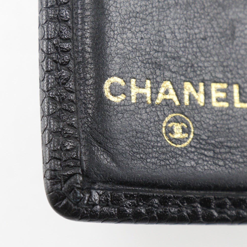 Chanel Caviar Card Case Black