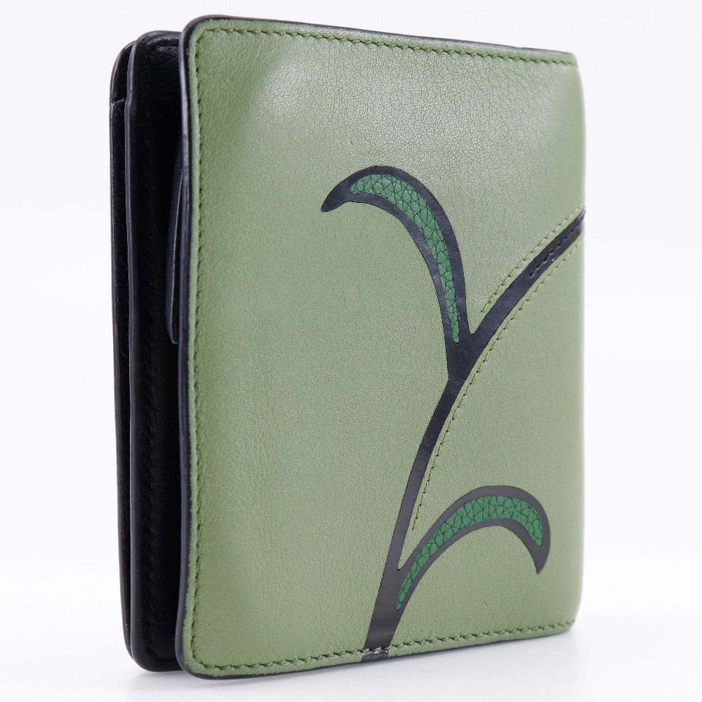 Loewe Herbarium S Bifold Wallet Green