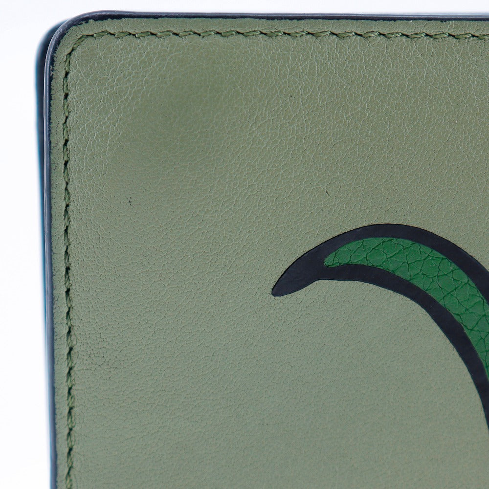 Loewe Herbarium S Bifold Wallet Green