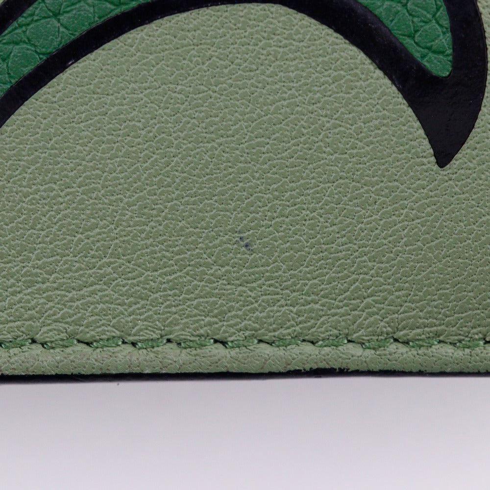 Loewe Herbarium S Bifold Wallet Green