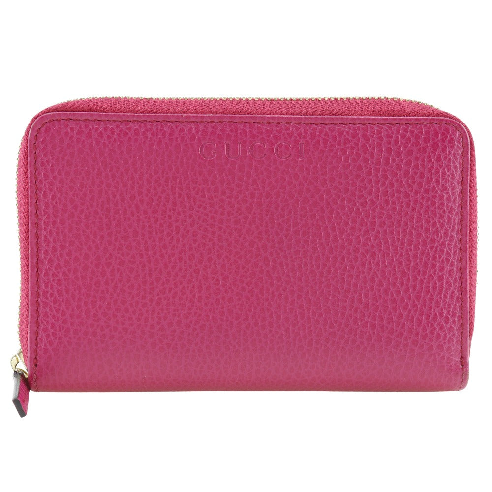 Gucci Bifold Wallet Pink Leather