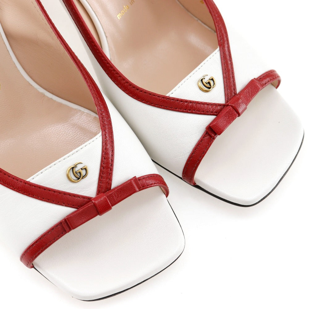 Gucci Ribbon Leather Sandals 601553