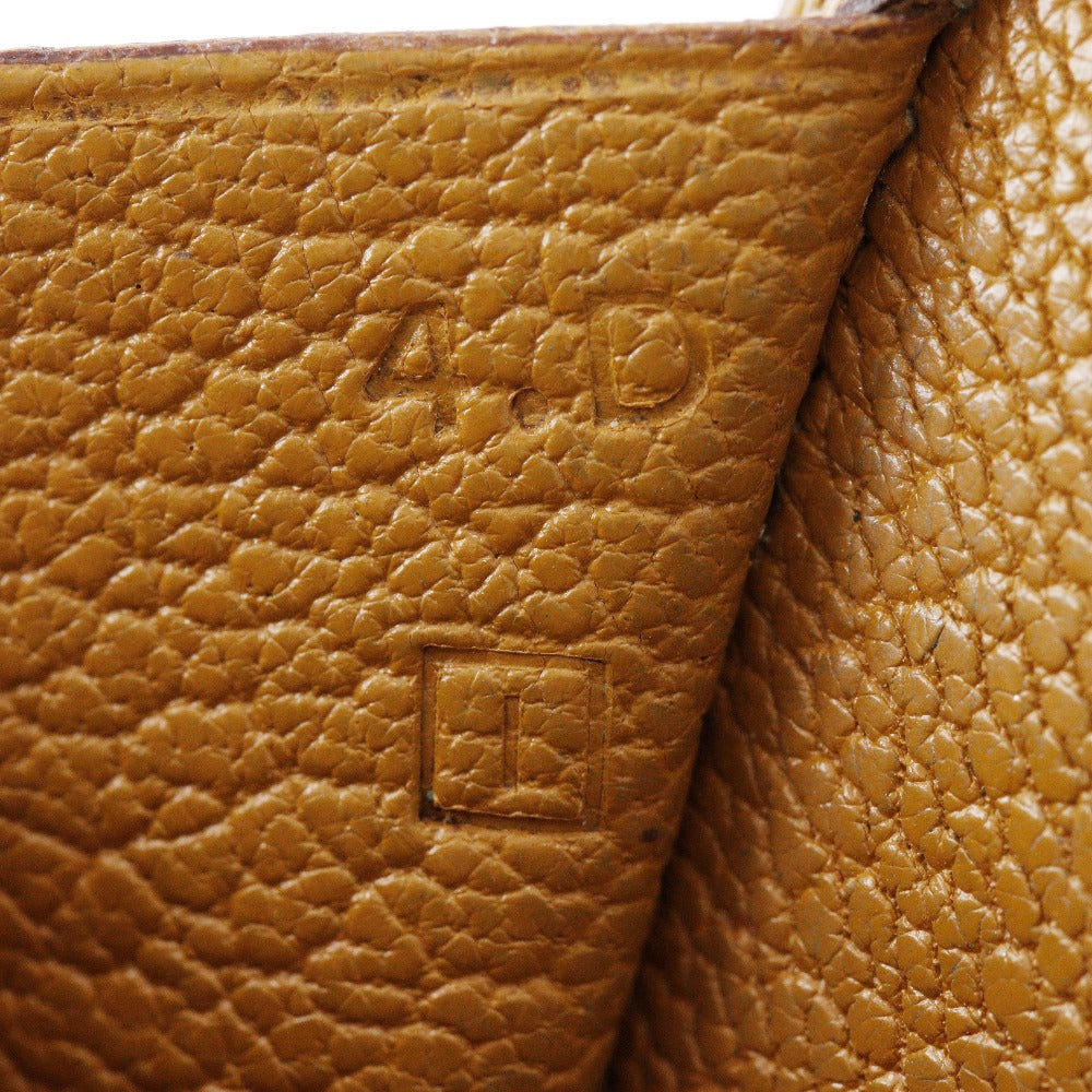 Hermes Bearn Classic Long Wallet Camel