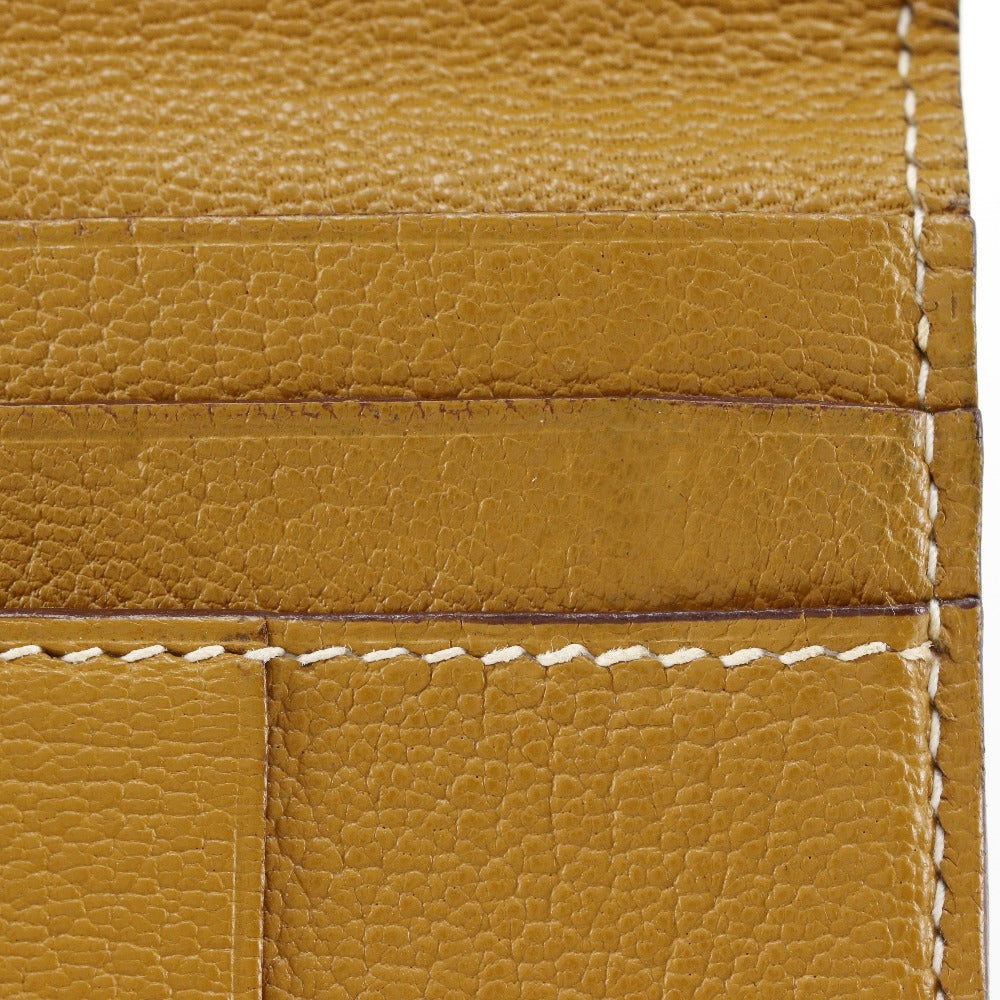 Hermes Bearn Classic Long Wallet Camel