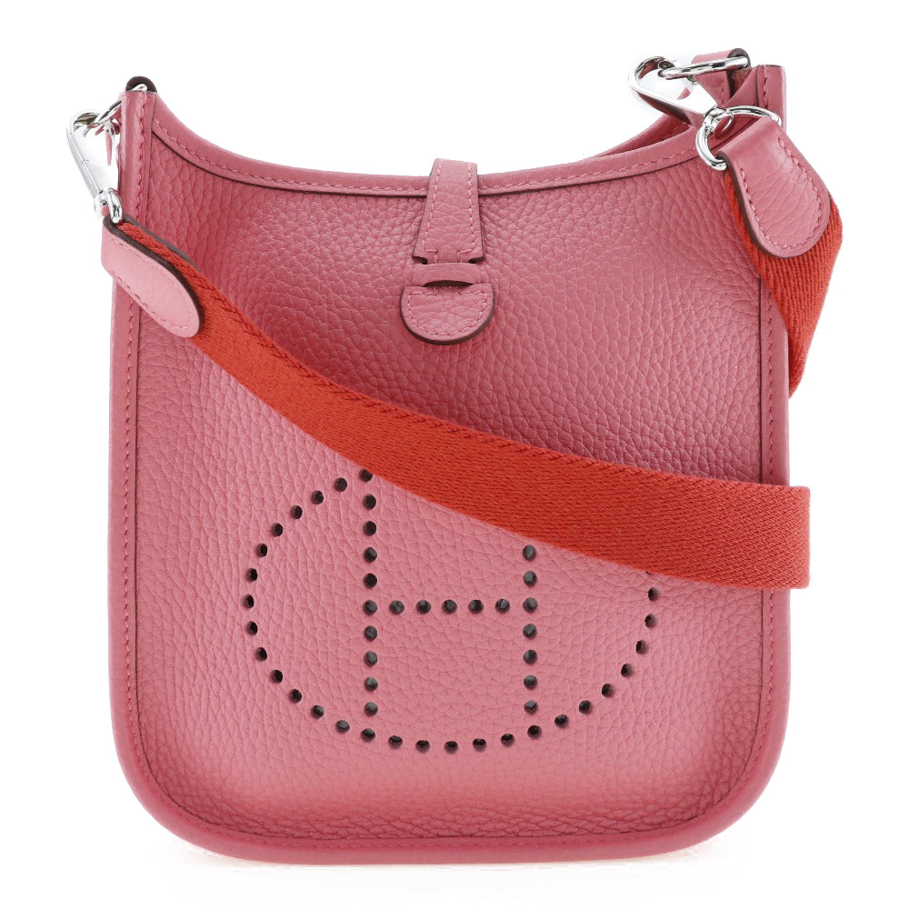 Hermes Evelyne TPM Shoulder Bag Pink