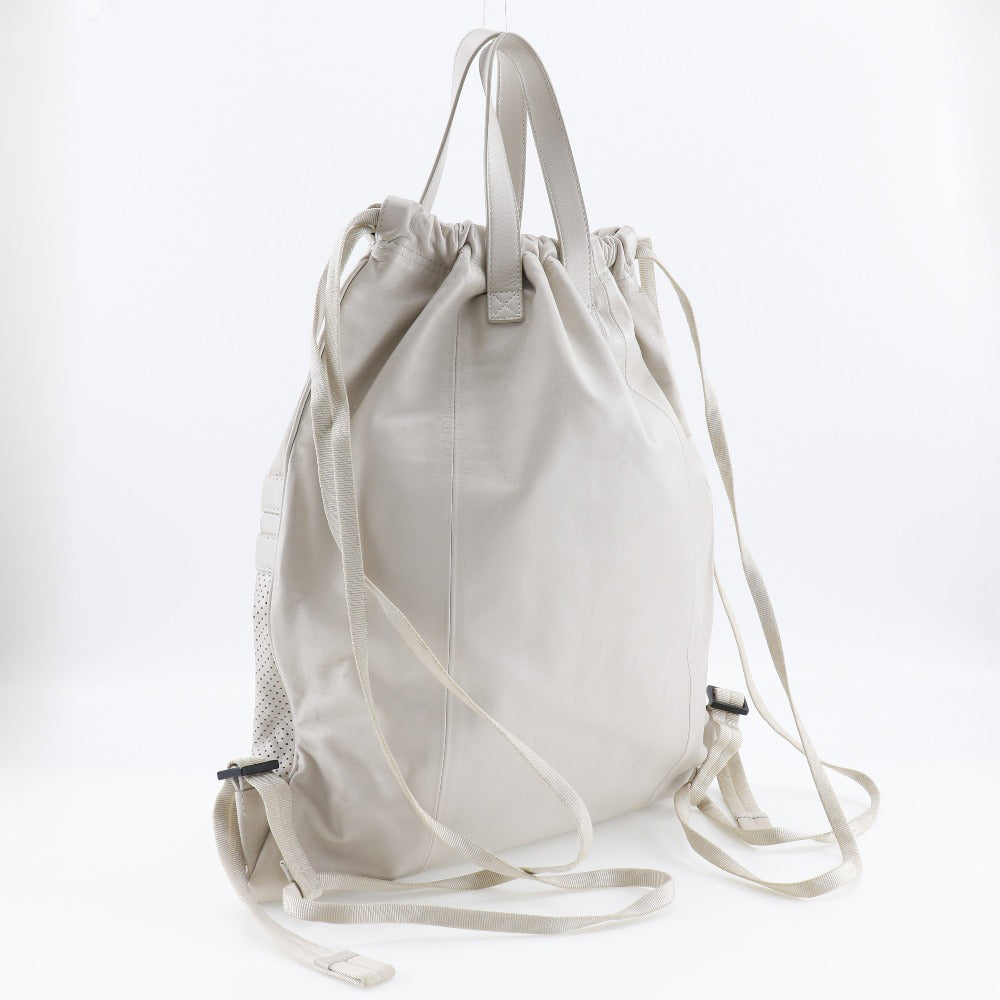 Bottega Veneta Leggero Backpack 567222 Ivory