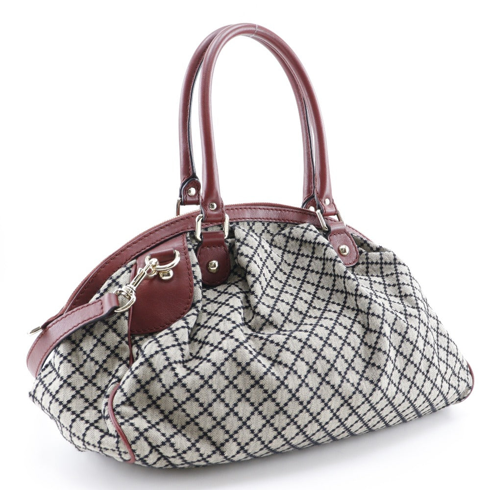 Gucci Diamante Handbag GG Canvas 223974