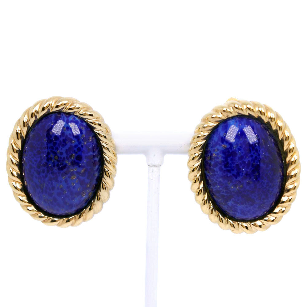 Dior Vintage Gold Plated Earrings