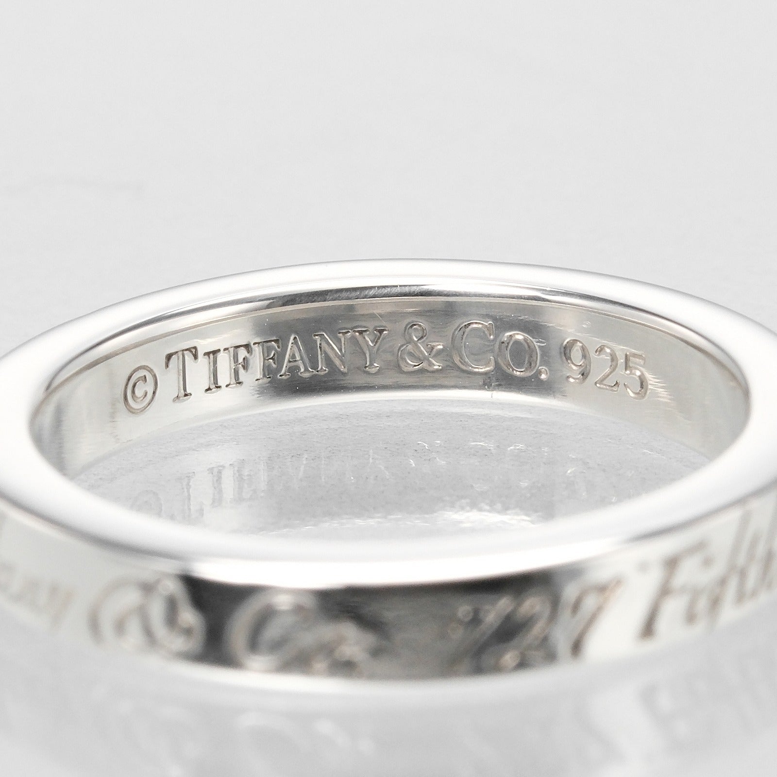 Tiffany & Co Silver 925 Notes Ring