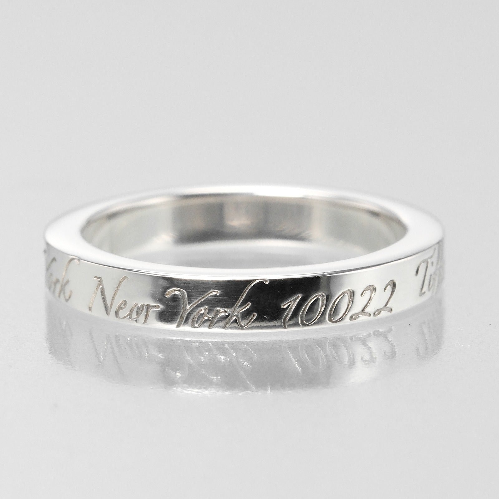 Tiffany & Co Silver 925 Notes Ring