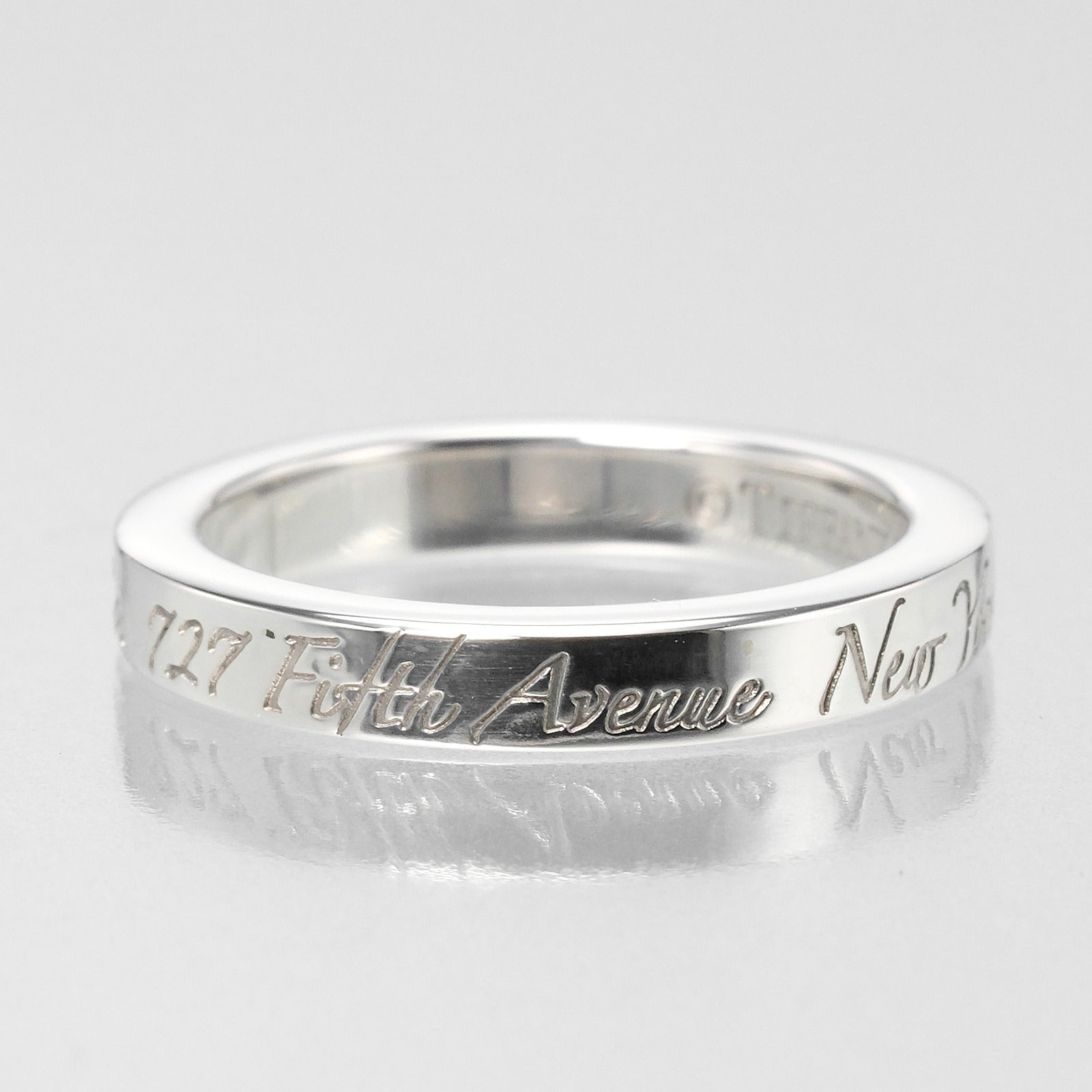 Tiffany & Co Silver 925 Notes Ring