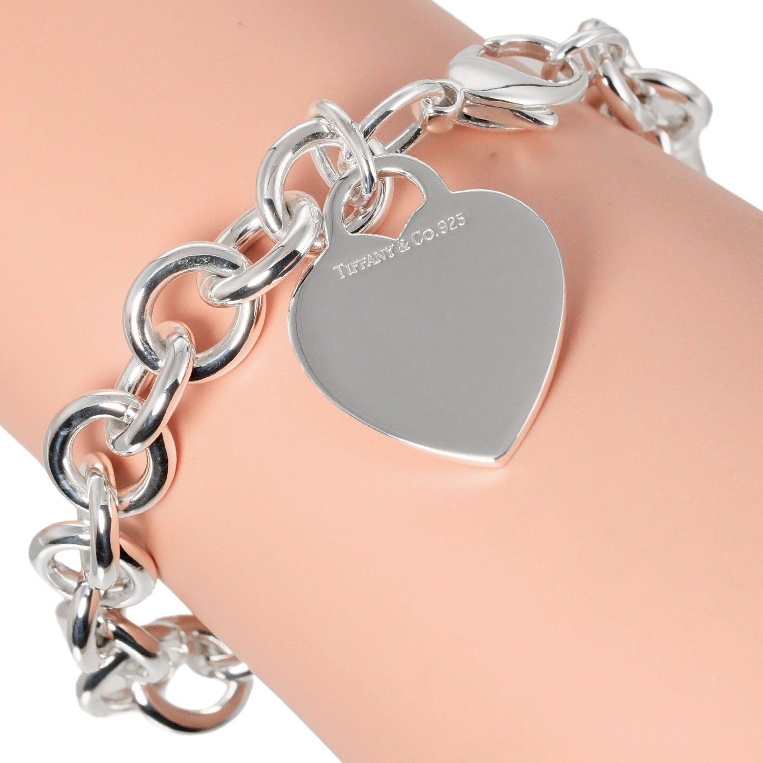 Tiffany & Co Heart Tag Bracelet Silver 925