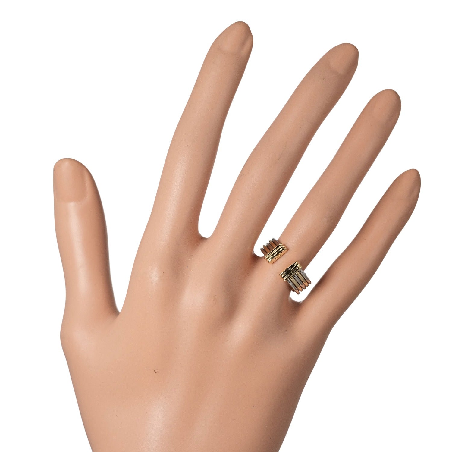 Cartier K18 Yellow Gold Stainless Ring