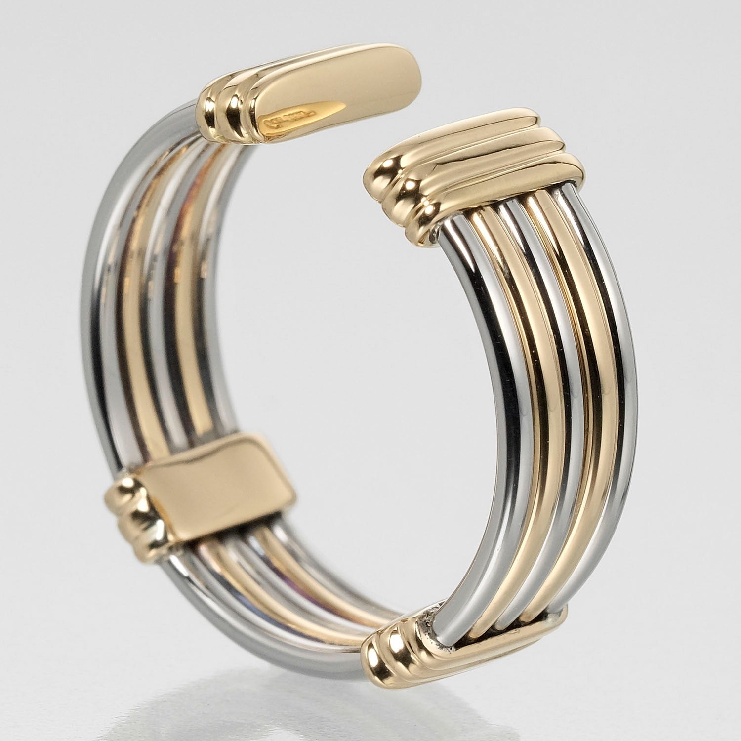 Cartier K18 Yellow Gold Stainless Ring