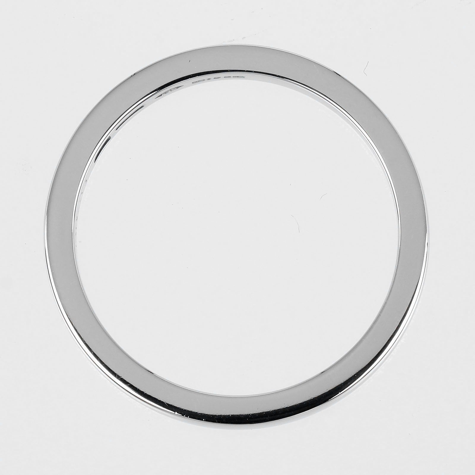 Bvlgari Pt950 Platinum Ring 16.5