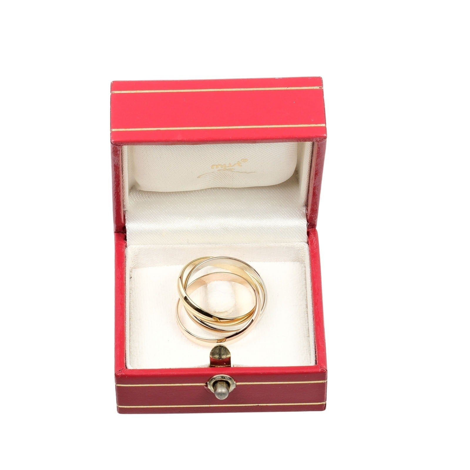 Cartier Trinity Ring K18 Gold 14.5