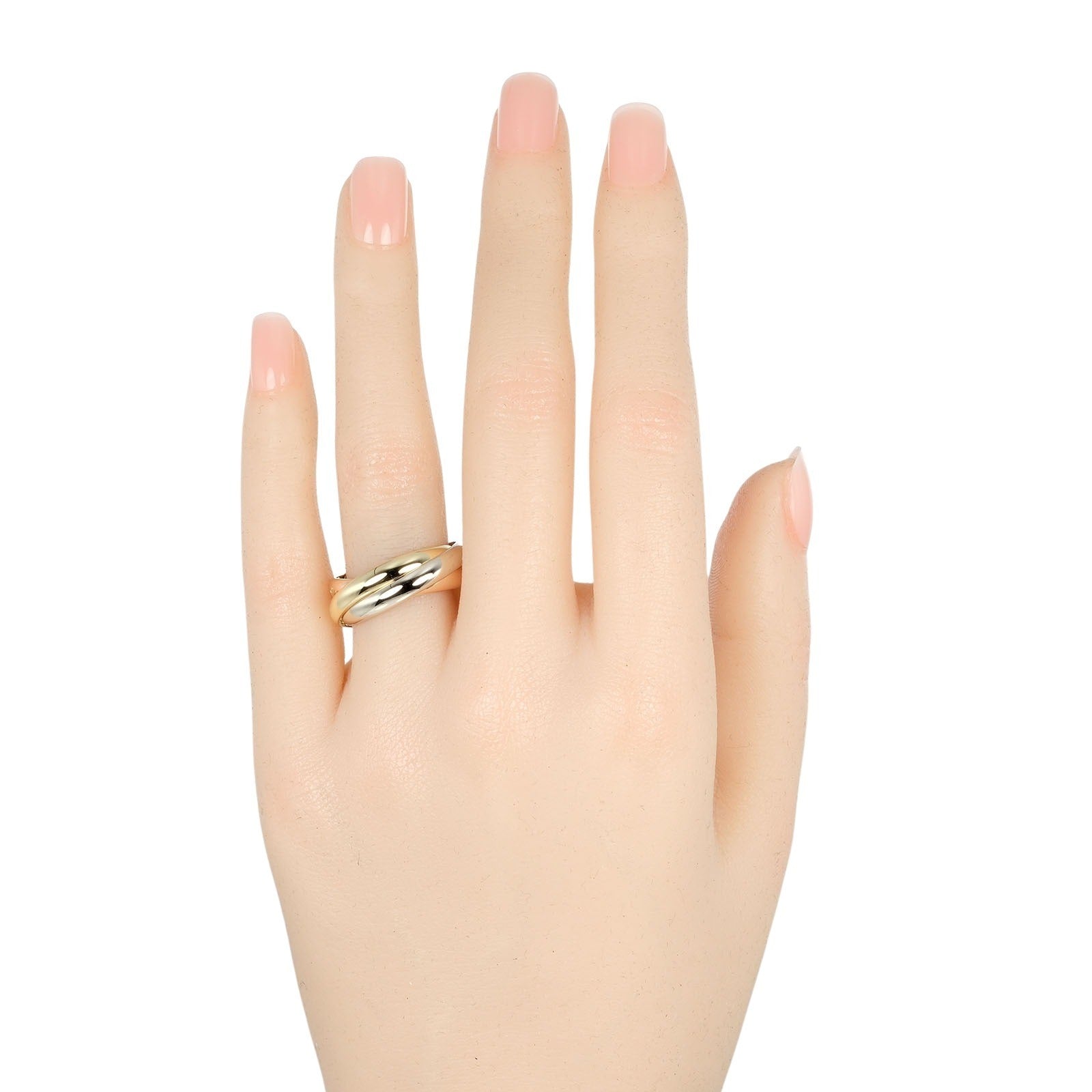 Cartier Trinity Ring K18 Gold 15.5