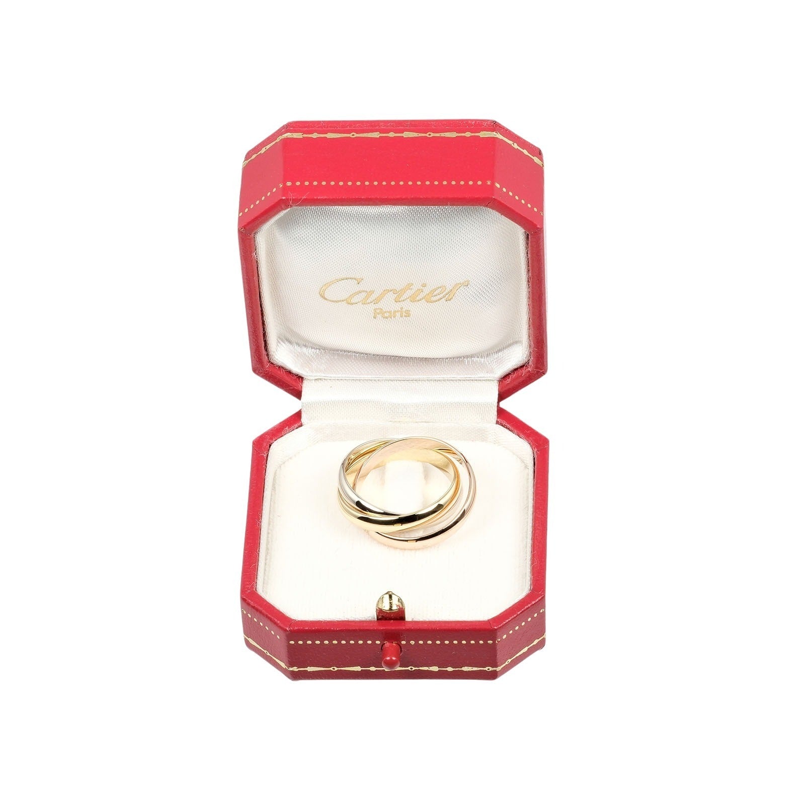 Cartier Trinity Ring K18 Gold 15.5