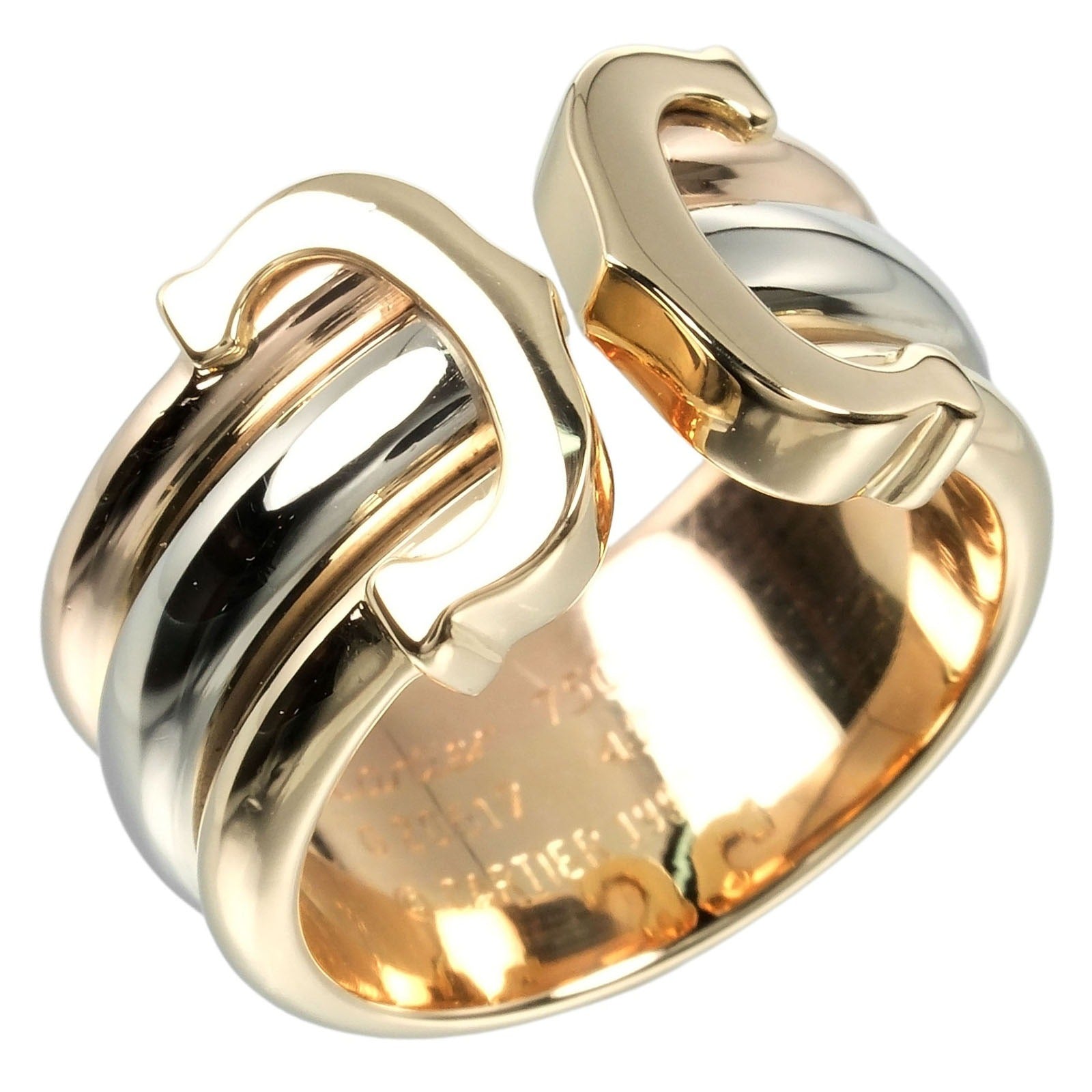 Cartier 2C Ring K18 Gold