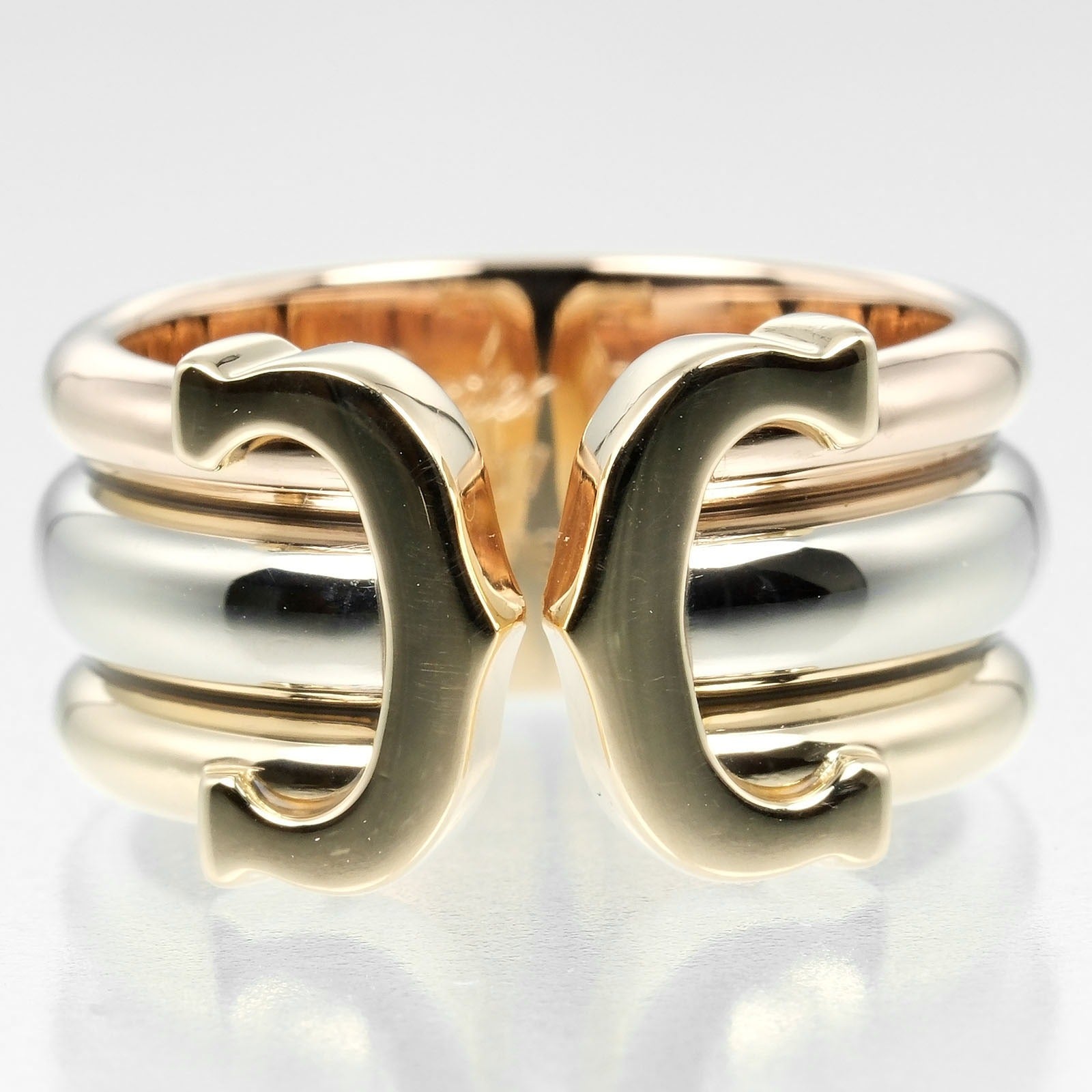 Cartier 2C Ring K18 Gold