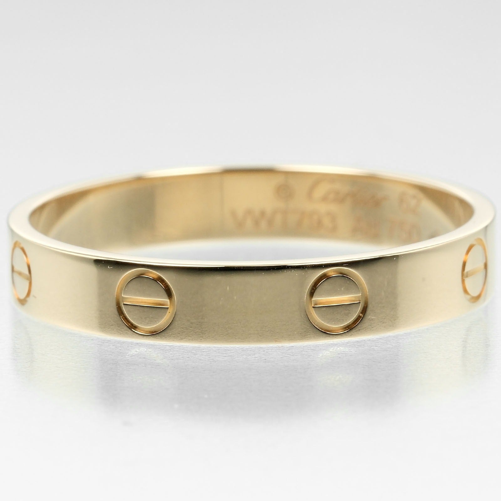 Cartier Mini Love Wedding Ring K18 Yellow Gold