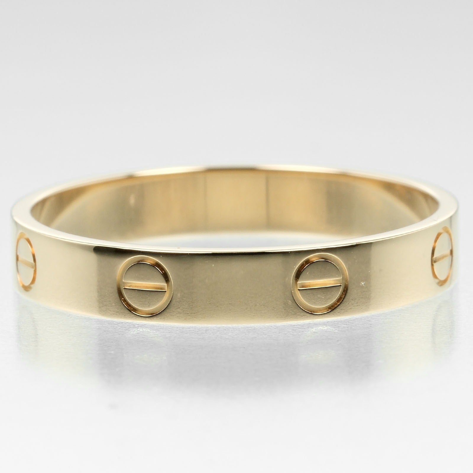 Cartier Mini Love Wedding Ring K18 Yellow Gold