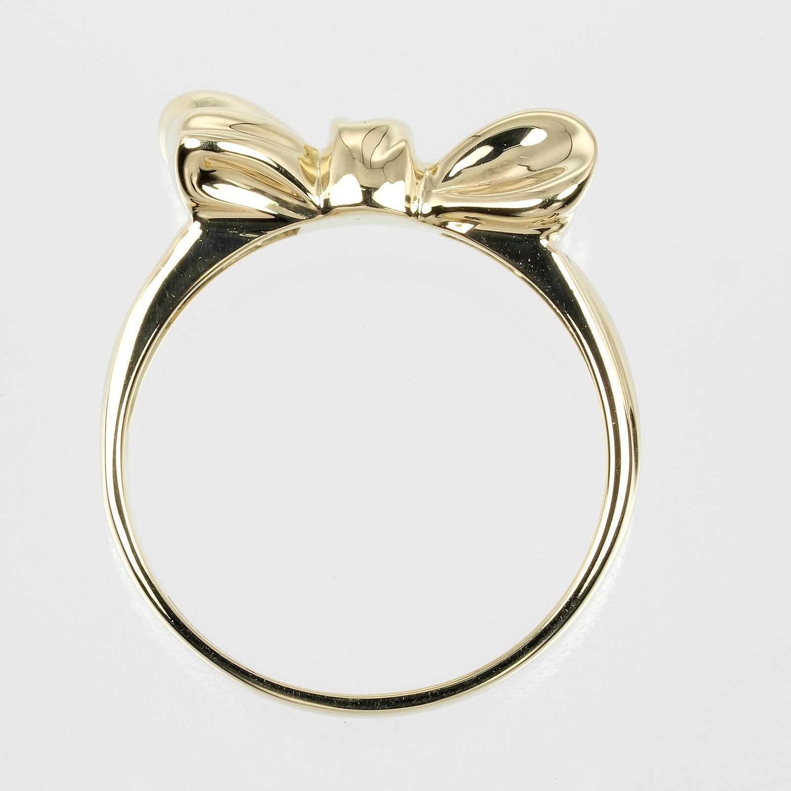 Tiffany & Co Ribbon Ring K18 Yellow Gold