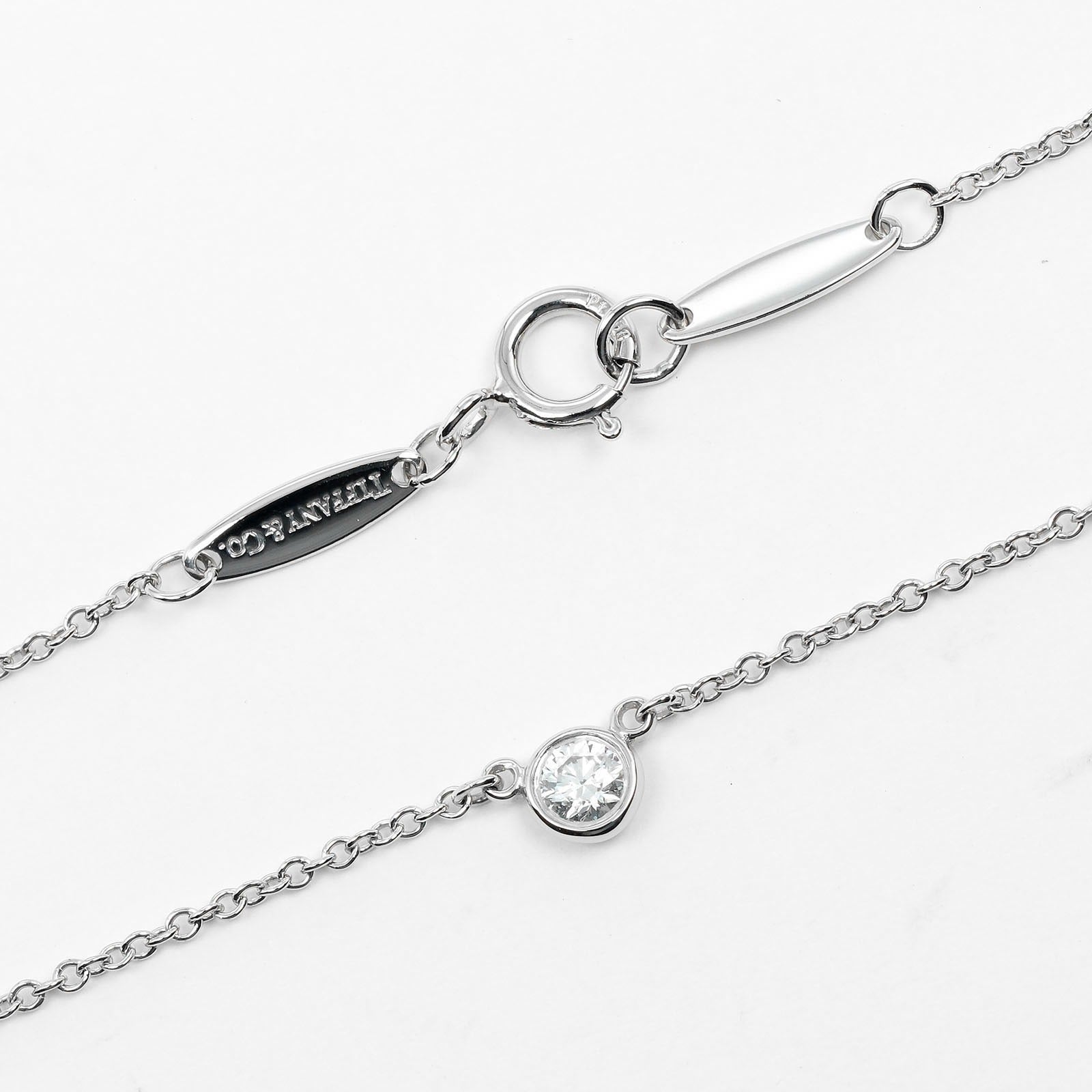 Tiffany & Co Pt950 Platinum Diamond Necklace