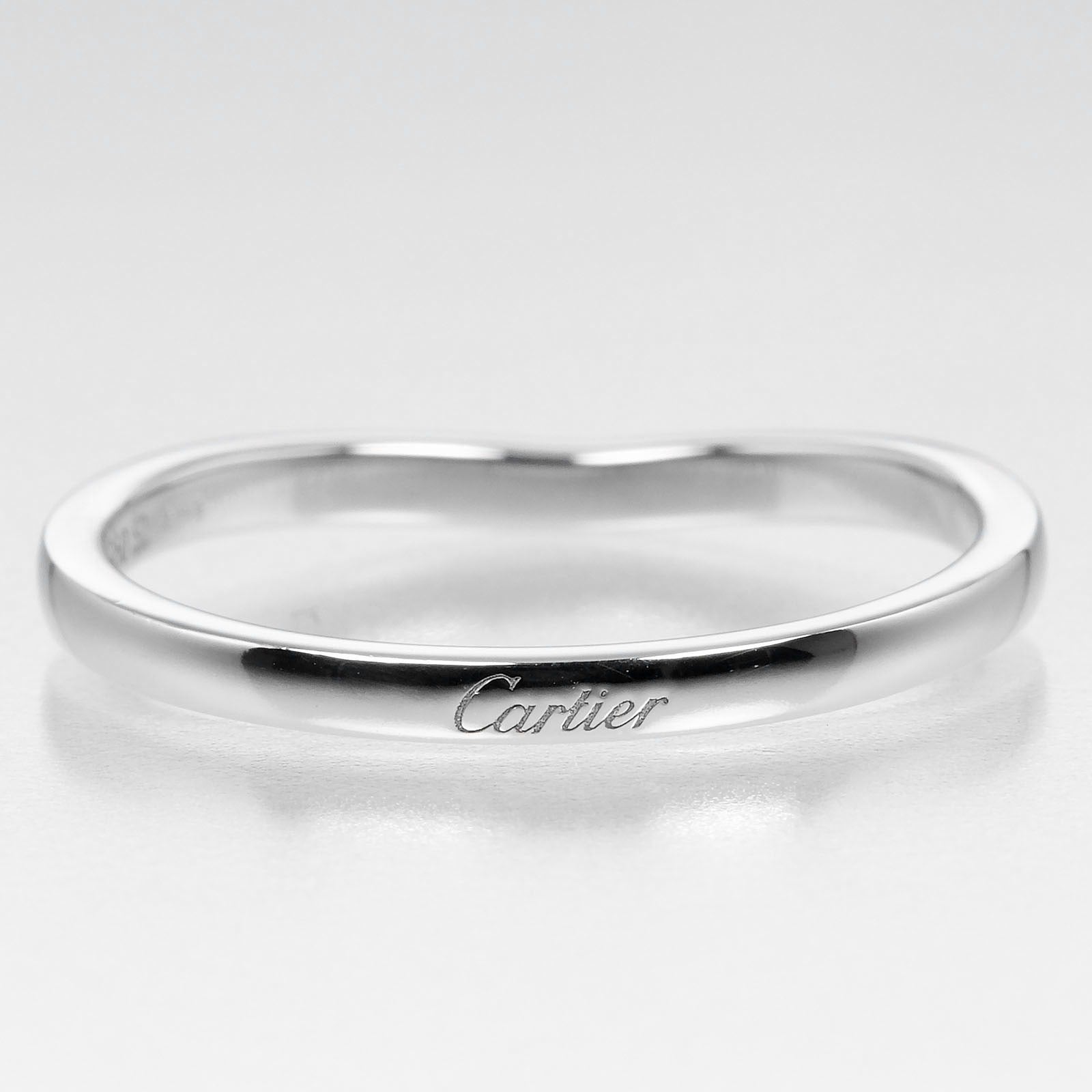 Cartier Ballerina Ring Pt950 Platinum