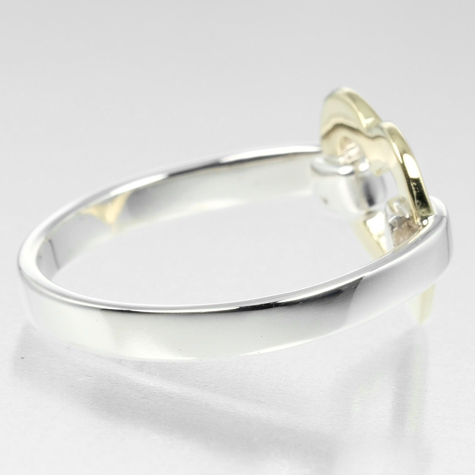 Tiffany & Co Heart Ring Silver 925 K18YG