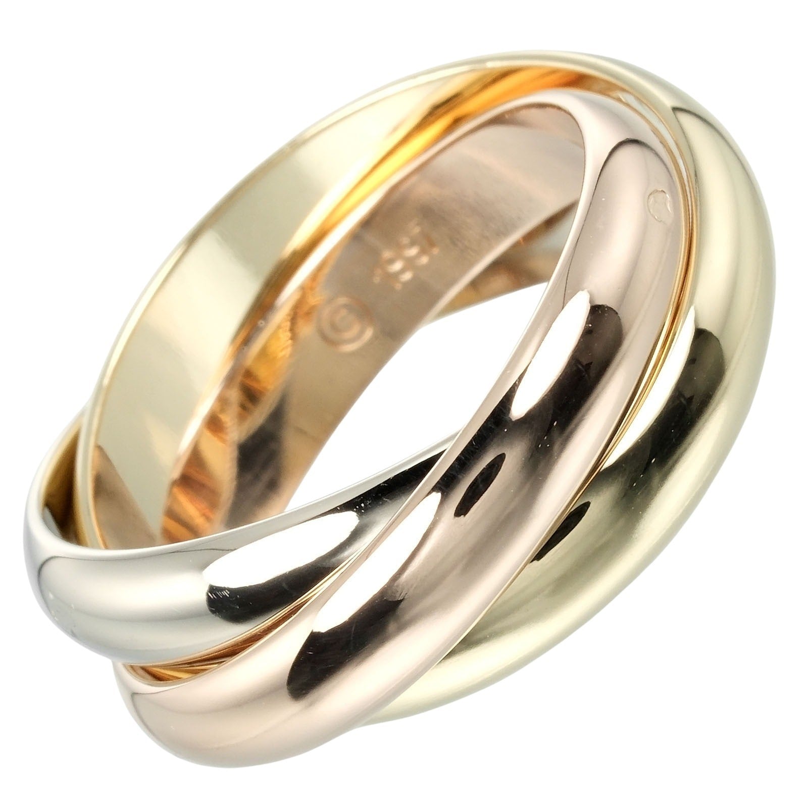 Cartier Trinity Ring K18 Gold 15