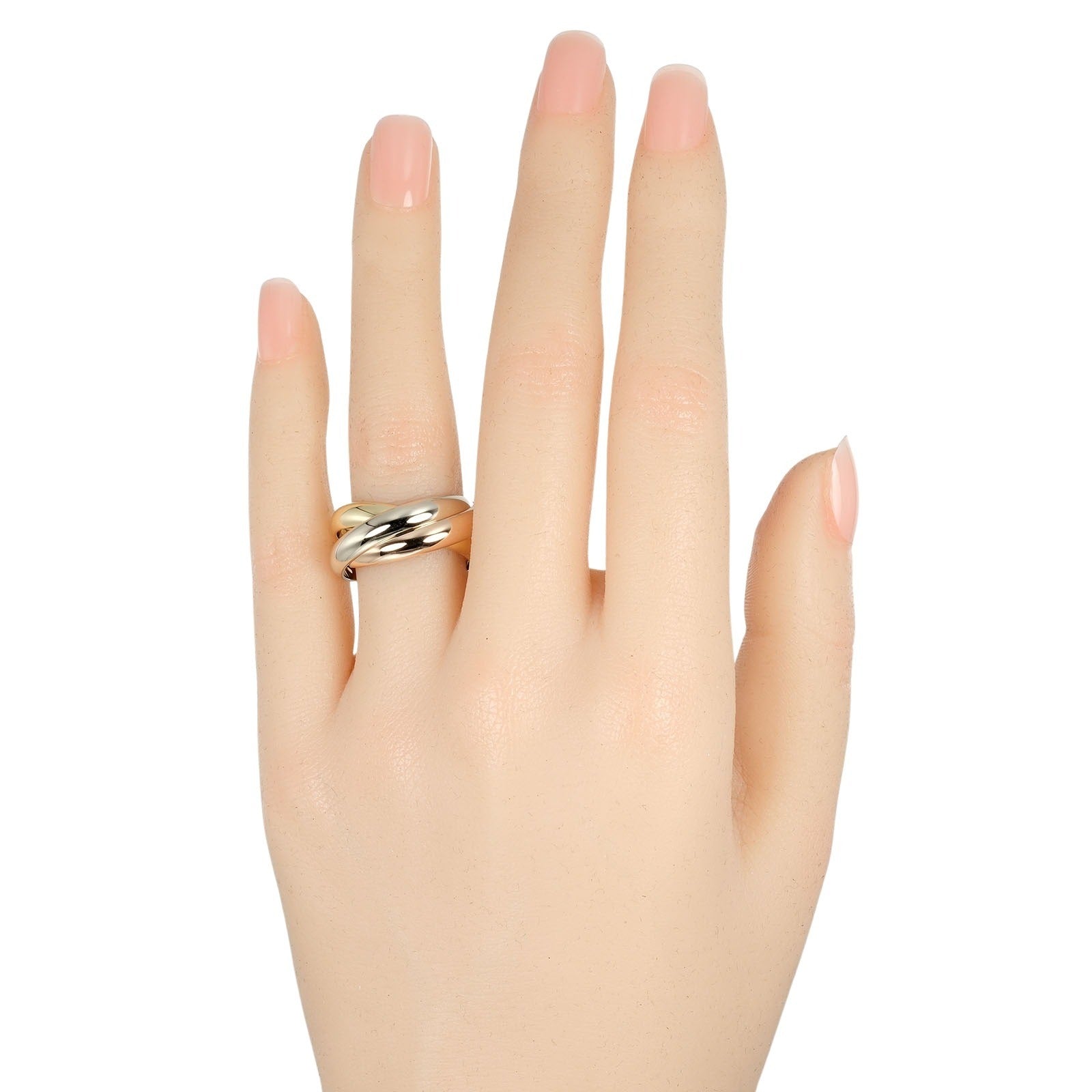 Cartier Trinity Ring K18 Gold 15