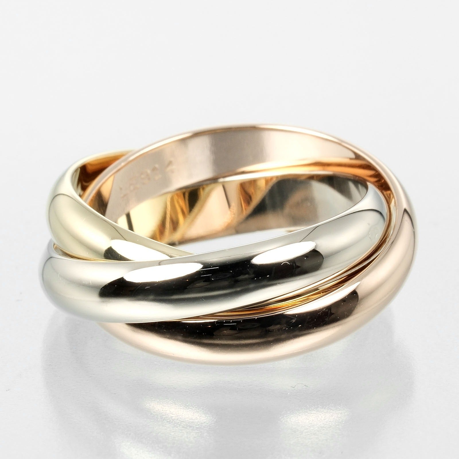 Cartier Trinity Ring K18 Gold 15