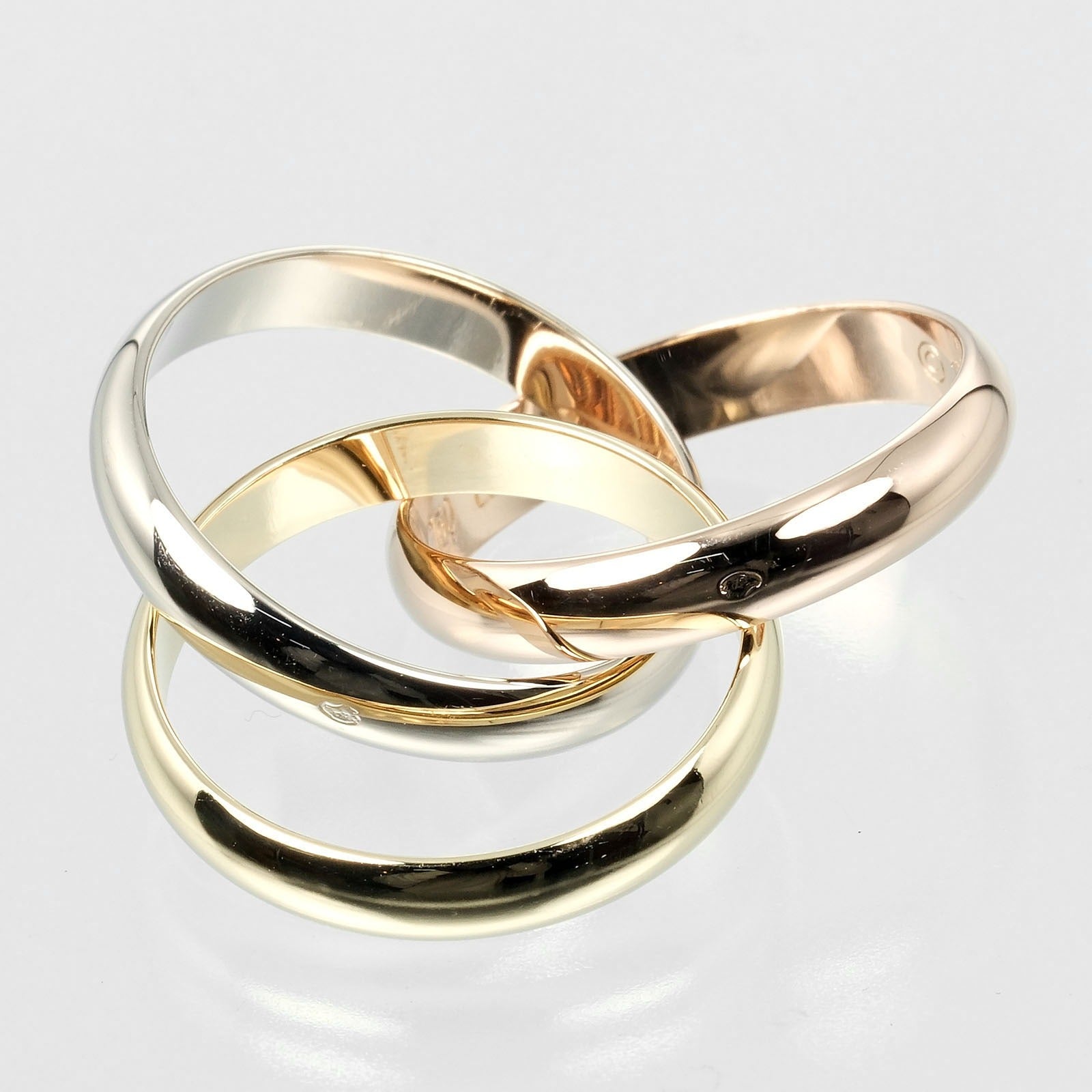 Cartier Trinity Ring K18 Gold 15